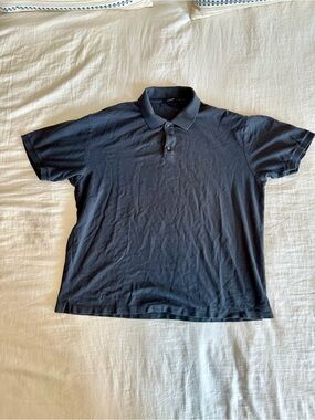 J Crew Men's Navy Blue Polo Shirt